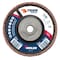 Weiler 5 Tiger Angled (Radial) Ceramic Flap Disc 60C 5/8-11 Nut 51322 - alternate 1